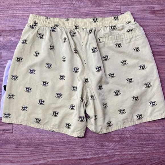 Nicopanda Mens Yellow Black Too Fast To Live Too Young To Die Casual Short Large - Picture 6 of 7